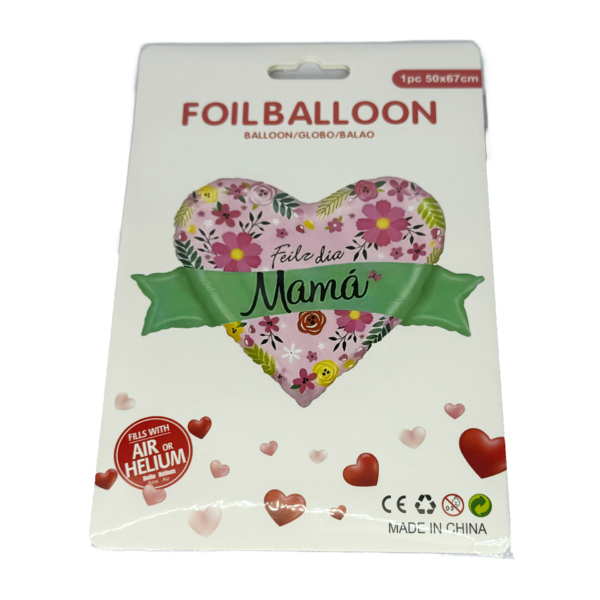 GLOBO CORAZÒN FELIZ DIA MAMÀ16 PLG LUNAPARTY-351