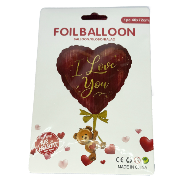 GLOBO I LOVE YOU CORAZÒN 24 PLG LUNAPARTY-352
